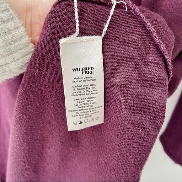 Aritzia Wilfred Free Gail Dress Purple Size XS - Picture 4 of 8